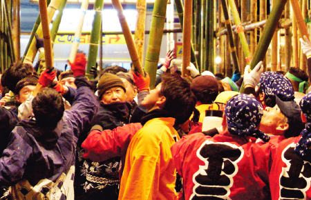 ＃69［茨城県 古河市］古河提灯竿もみまつり