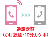 通話定額10分カケホ